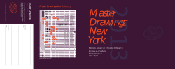 Master Drawings New York 2013