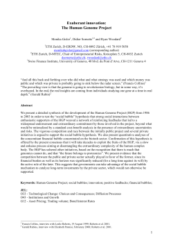 Gisler et al_The Human Genome Project_20100315