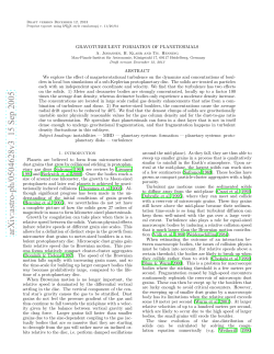 Gravoturbulent formation of planetesimals