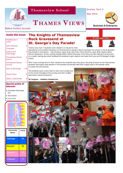 Newsletter May 2015