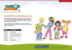 Teaching material -Weather and climate