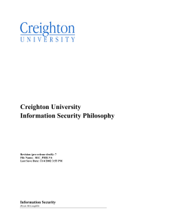 information security policy