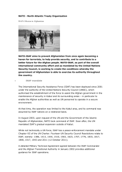 NATO - North Atlantic Treaty Organization