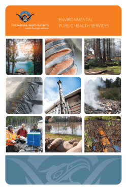 the Environmental Public Health Services compendium