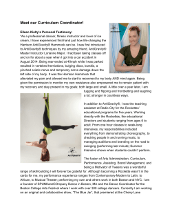 Meet our Curriculum Coordinator!