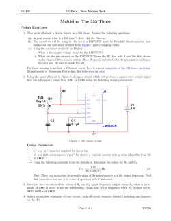 Multisim: The 555 Timer