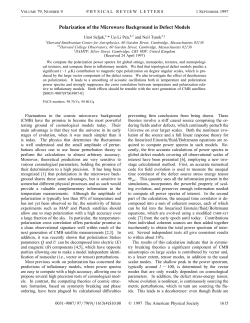 Polarization of the Microwave Background in Defect Models