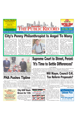 Supreme Court to Street, Perzel: `It`s Time to Settle Differences!`
