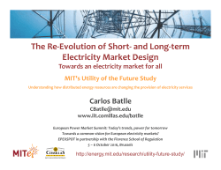 Reviewing market design for a better integration of