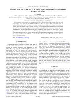 Ionization of He, Ne, Ar, Kr, and Xe by proton impact: Single