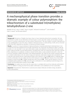 A mechanophysical phase transition provides a dramatic example of