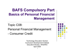 BAFS Compulsory Part