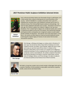 2017 Penticton Public Sculpture Exhibition
