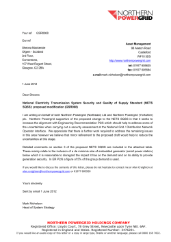 northern powergrid holdings company