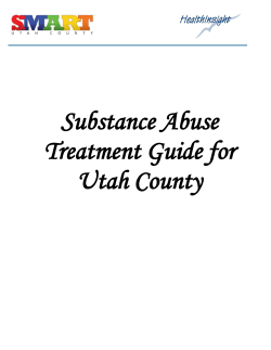 Substance Abuse Treatment Facilities in Utah