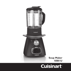 Soup Maker SSB1U - Cuisinart.co.uk