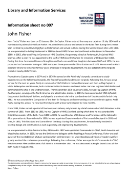 John Fisher - NMRN Portsmouth