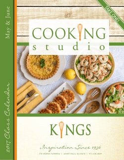 Schedule - Kings Food Markets