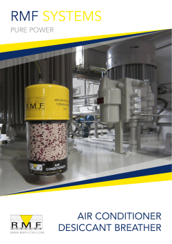 RMF SYSTEMS - Filterteknik
