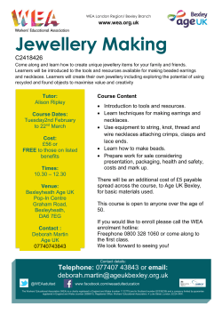 Jewellery Making