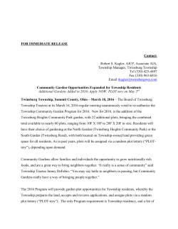 Press Release - Twinsburg Township