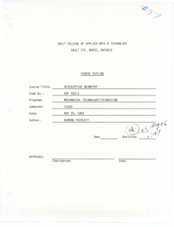 Course Titl e: Code No.: Program: Semester: Date: Author: