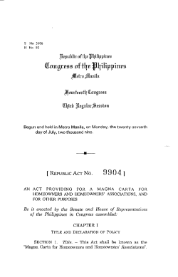 Republic Act 9904 - Senate of the Philippines