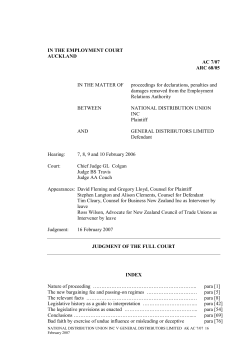National Distribution Union Inc v General Distributors Ltd AK AC 7/07