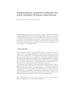 Nonparametric predictive inference for order statistics of future