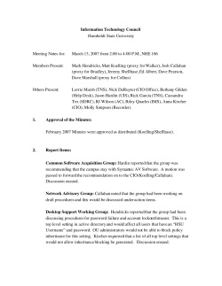 March 13, 2007 - Humboldt State University