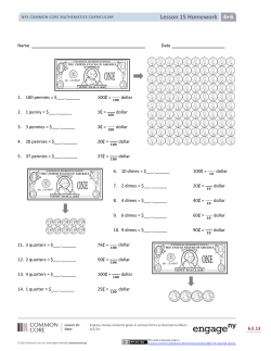 Lesson 15 Homework 4&bull;6