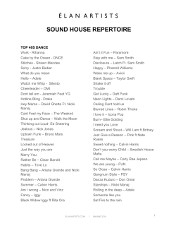 sound house repertoire