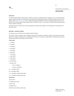 Special Olympics: Eunice Kennedy Shriver Biography