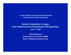 Income Inequality in Japan - Maison Franco
