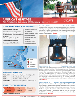 Print Brochure - Landmark Tours