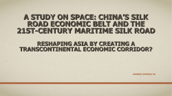 china`s silk road economic belt and the 21st