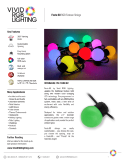 Festo:60 RGB Festoon Strings
