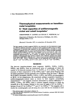 Heat capacities of antiferromagnetic nickel and cobalt