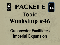 Topic Workshop #46