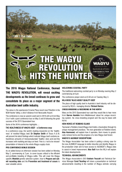 the wagyu revolution hits the hunter