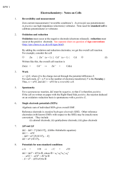 Electrochemical cells