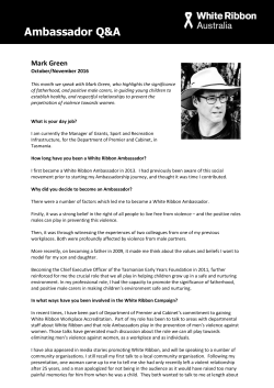 Mark Green - White Ribbon