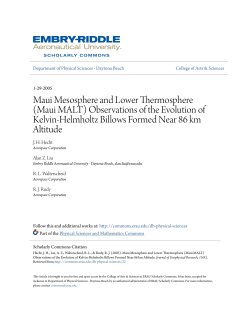 Maui MALT - Scholarly Commons - Embry