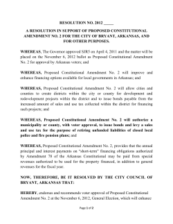 a resolution in support of proposed constitutional amendment no. 2