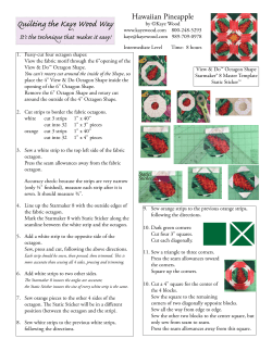 Quilting the Kaye Wood Way