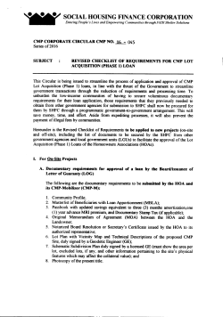 No. 045 - Social Housing Finance Corporation