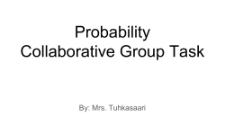 Probability Collaborative Group Task