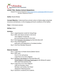 Alaskan Animal Adaptations - Fairbanks Soil and Water