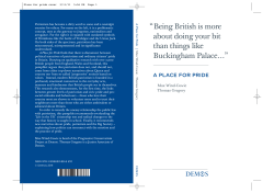 Place for pride - Pears Foundation