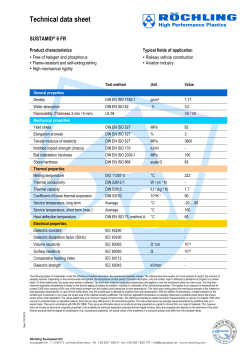 Data sheet SUSTAMID 6 FR